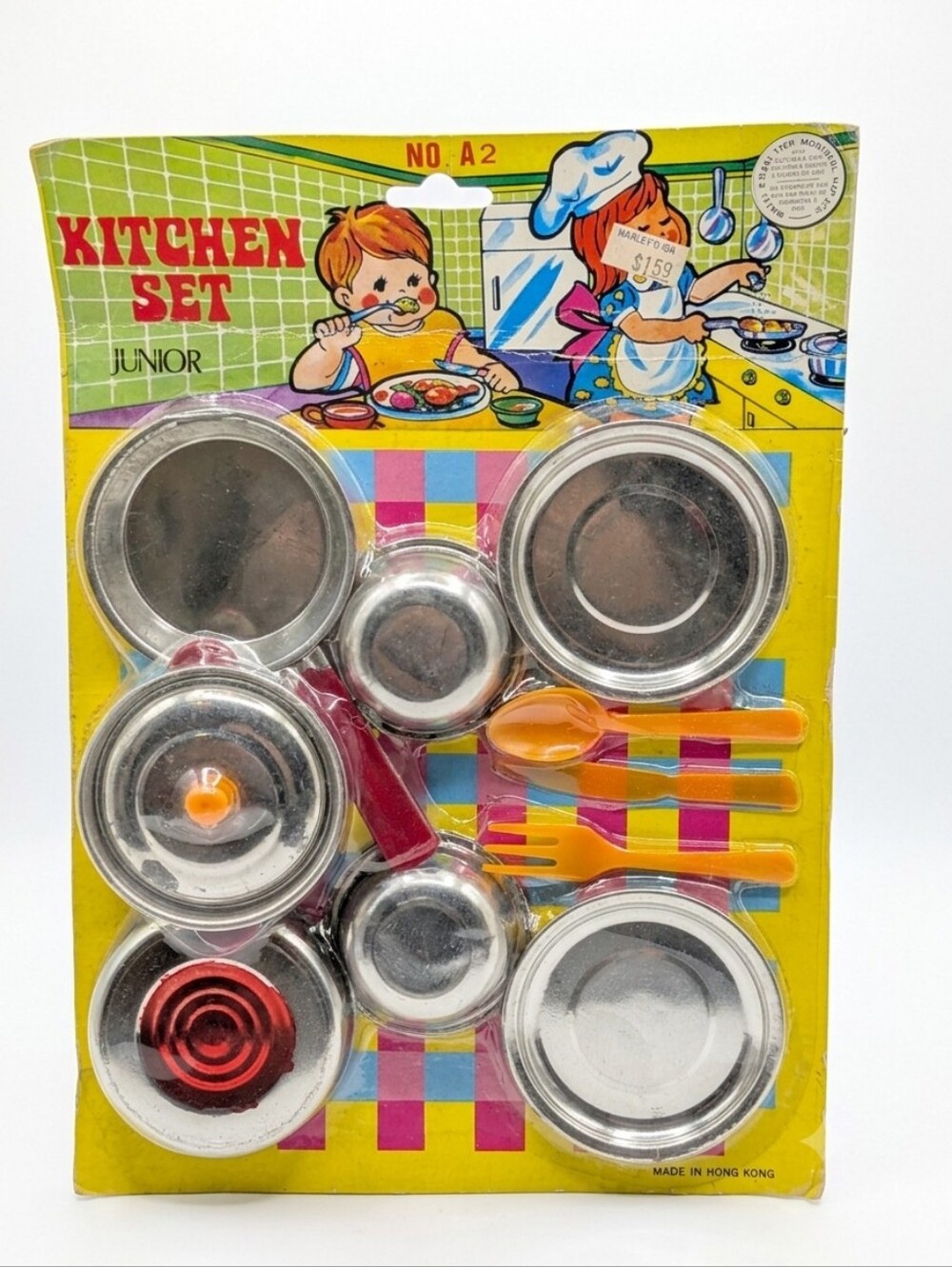 1970s Kids Junior Kitchen Play Set (Hong Kong) Deadstock — Set B